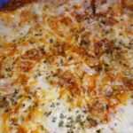 Pizza barbacoa con carne picada