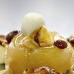 Manzana al horno, canela y vainilla