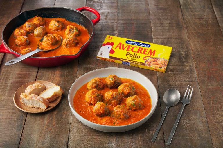 Albóndigas en salsa con un toque de especias