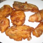 Pollo frito estilo americano al curry