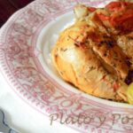 Pollo a la provenzal en sartén