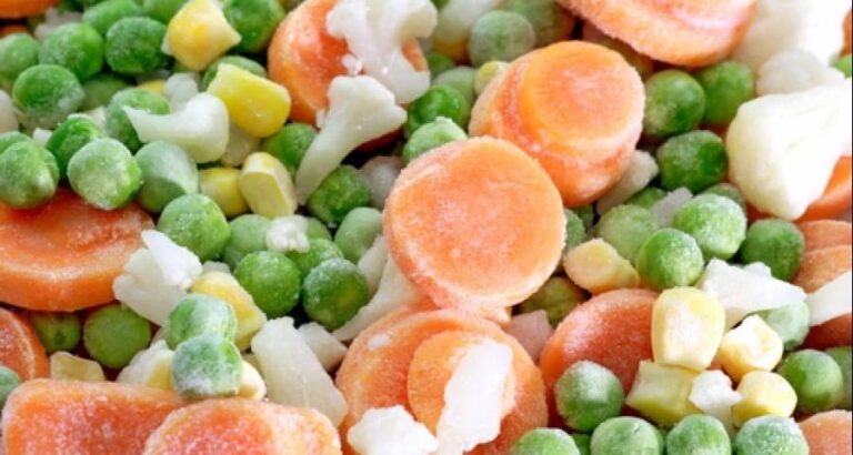 Congelar verduras