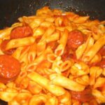 Macarrones con chorizo