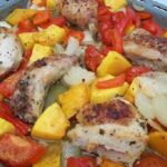 Pollo asado casero