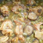 Guisantes con cordero
