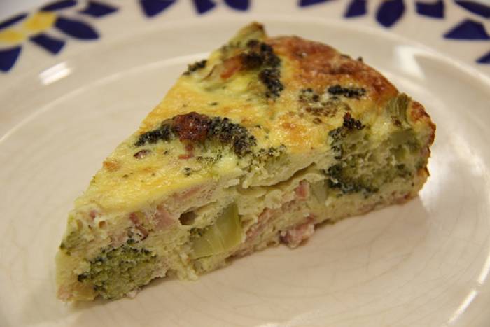 Tarta de brocoli