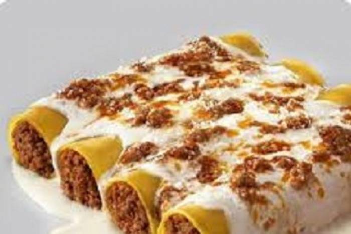 Canelones de carne y foie gras