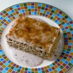 Lasaña de pollo y setas