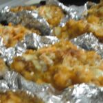 Patatas asadas a la boloñesa
