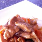 Cerdo estilo chino con verduras