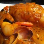 Lomos de merluza a la marinera