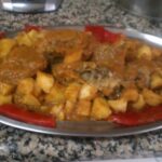 Cabrito guisado al estilo casero