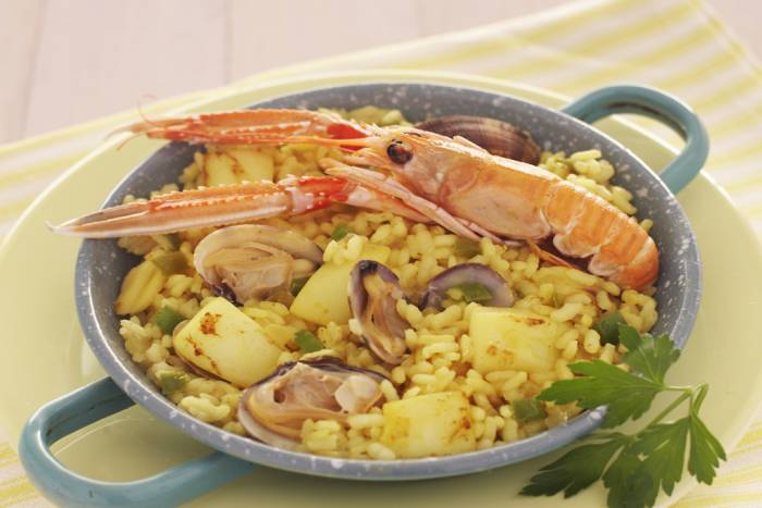 Arroz marinero fácil