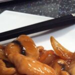 Pollo con almendras estilo chino