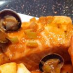 Salmón a la marinera