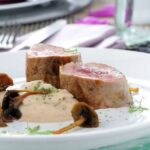 Solomillo de cerdo con puré de castañas