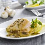 Filetes de Panga con Champiñones