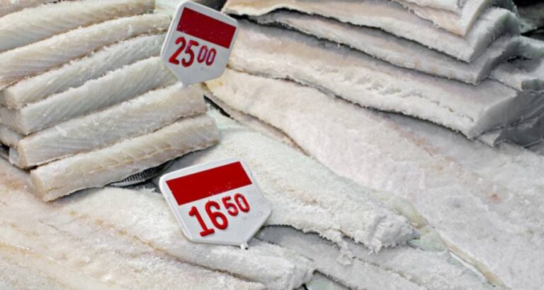 El bacalao, en su punto de sal