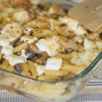 Macarrones horneados con verduras