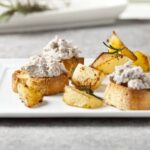 Paté de caballa con patatas al horno