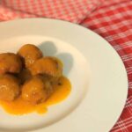 Albóndigas con salsa de calabaza