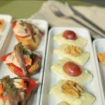 Canapés variados fríos y originales