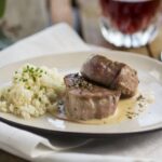Solomillo de cerdo a la pimienta