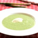 Crema de espárragos trigueros y acelgas