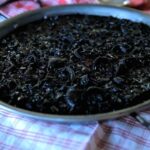 Paella de arroz venere