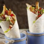 Wrap de pollo y champiñones