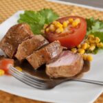 Solomillos de cerdo con cola