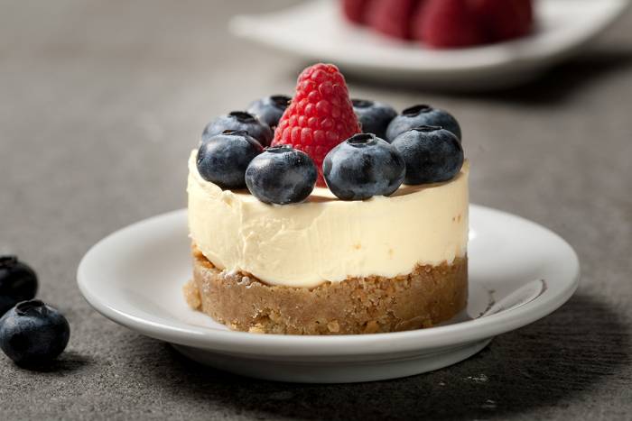 Cheesecake con frutos rojos