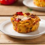 Tarta salada con pimiento