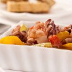 Sopa de pescado con verduras