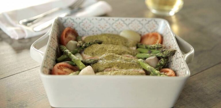 Salmón al horno