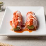 Rollitos de jamón cocido