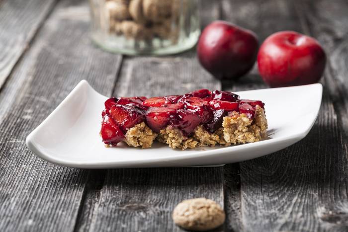 Crumble de ciruelas