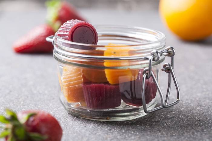 Gelatina de fruta