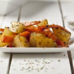 Patatas y zanahorias con hinojo