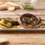 Parrillada de carne y patata