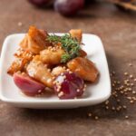 Pavo con salsa de uvas