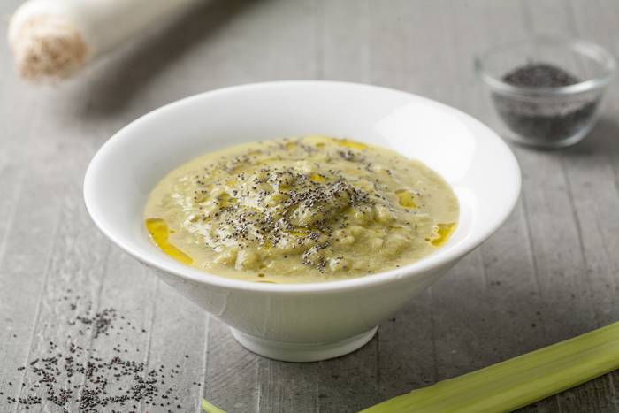 Crema de puerro