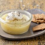 Crema de patata y requesón