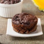 Muffin de chocolate y calabaza