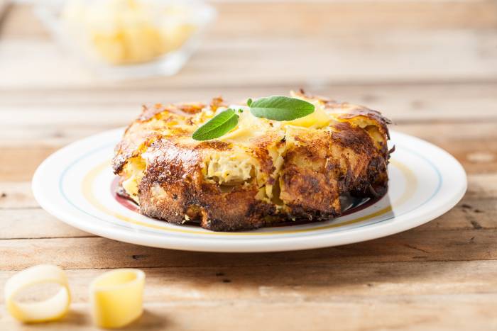 Tortilla de pasta