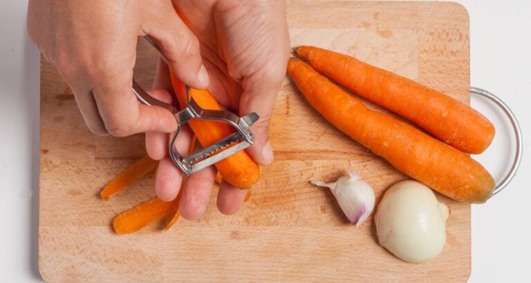 Verduras laminadas