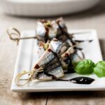 Anchoas al pesto