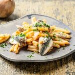 Pasta con sardinas