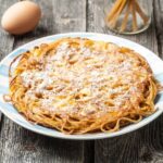 Tortilla de espaguetis