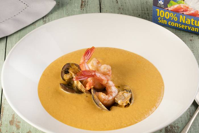 Crema de marisco